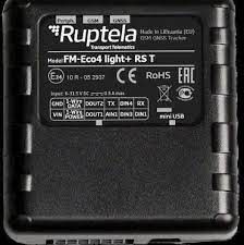 ภาพถ่าย Ruptela FM-Eco4 Light+ RS T